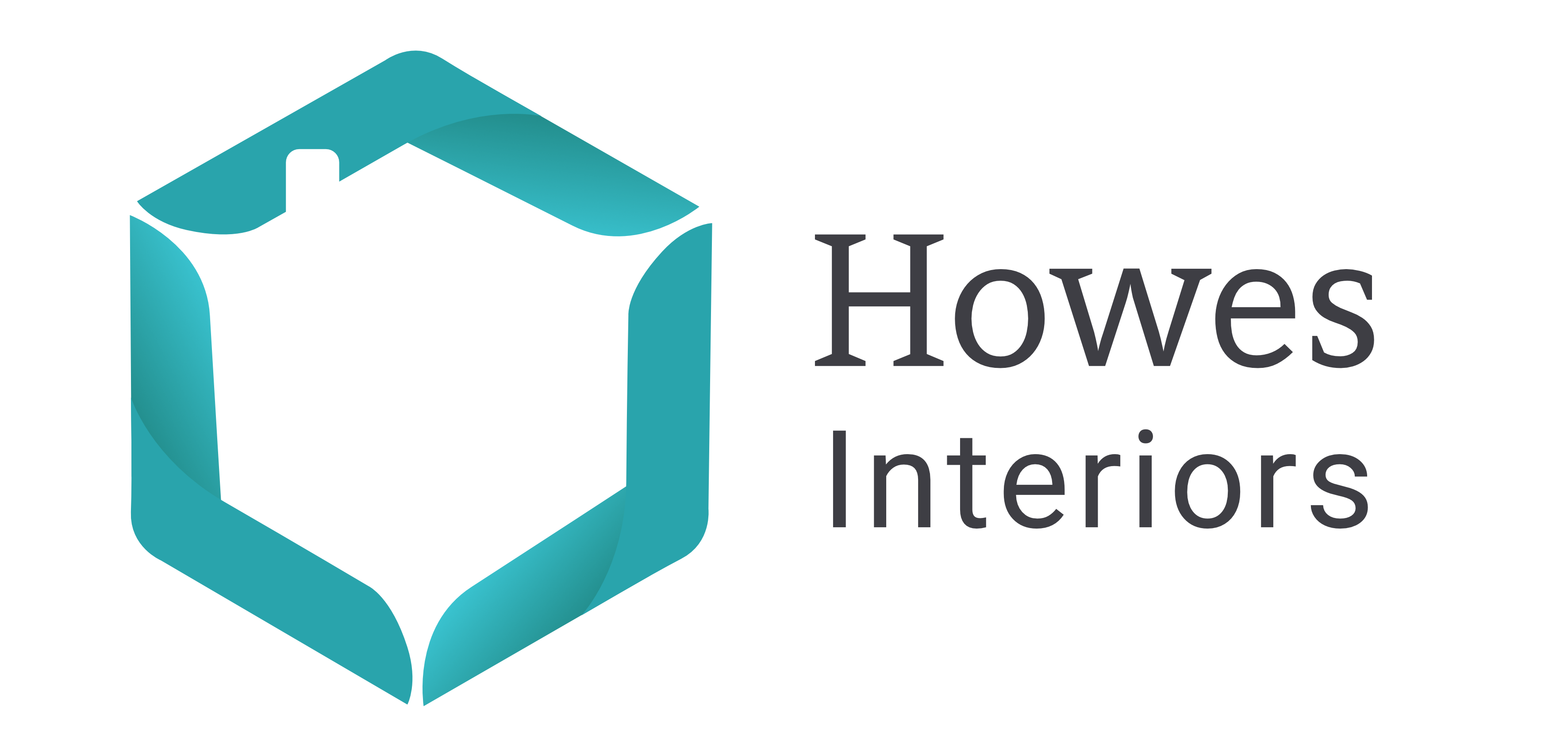 Howes Interiors logo colour RGB Howes logo