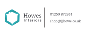 Logo and contact information 01250 872361 shop@jjhowe.co.uk